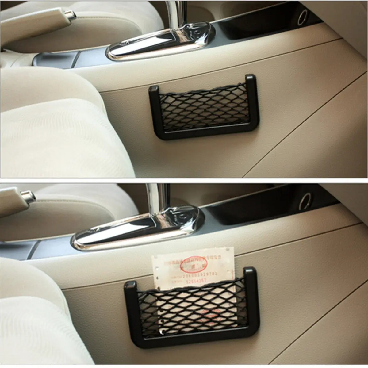 Universal Storage 20*8cm 15*8cm Car Home Mobile Phone Holder Storage Elastic String Auto Vehical