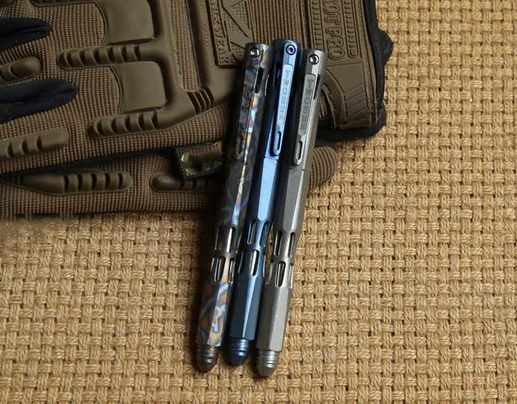 Тактическая ручка из титанового сплава для девочек, Самозащита, ручка для разбивания окна, защита, принадлежности для выживания, EDC