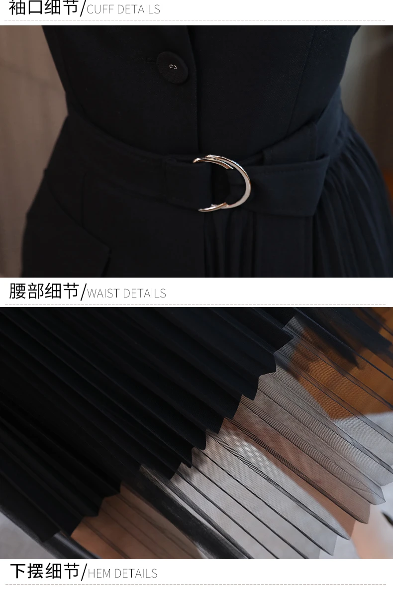 Новинка осени женские туфли в Корейском стиле платья с хорошей терморегуляцией дикий Трендовое платье костюм с воротником, с длинным рукавом, платье с длинными рукавами