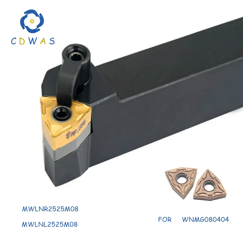 

1PC MWLNR2525M08 MWLNL2525M08 for WNMG080404 blade WNMG080408 carbide external tool holder MWLNR MWLNL factory direct sales