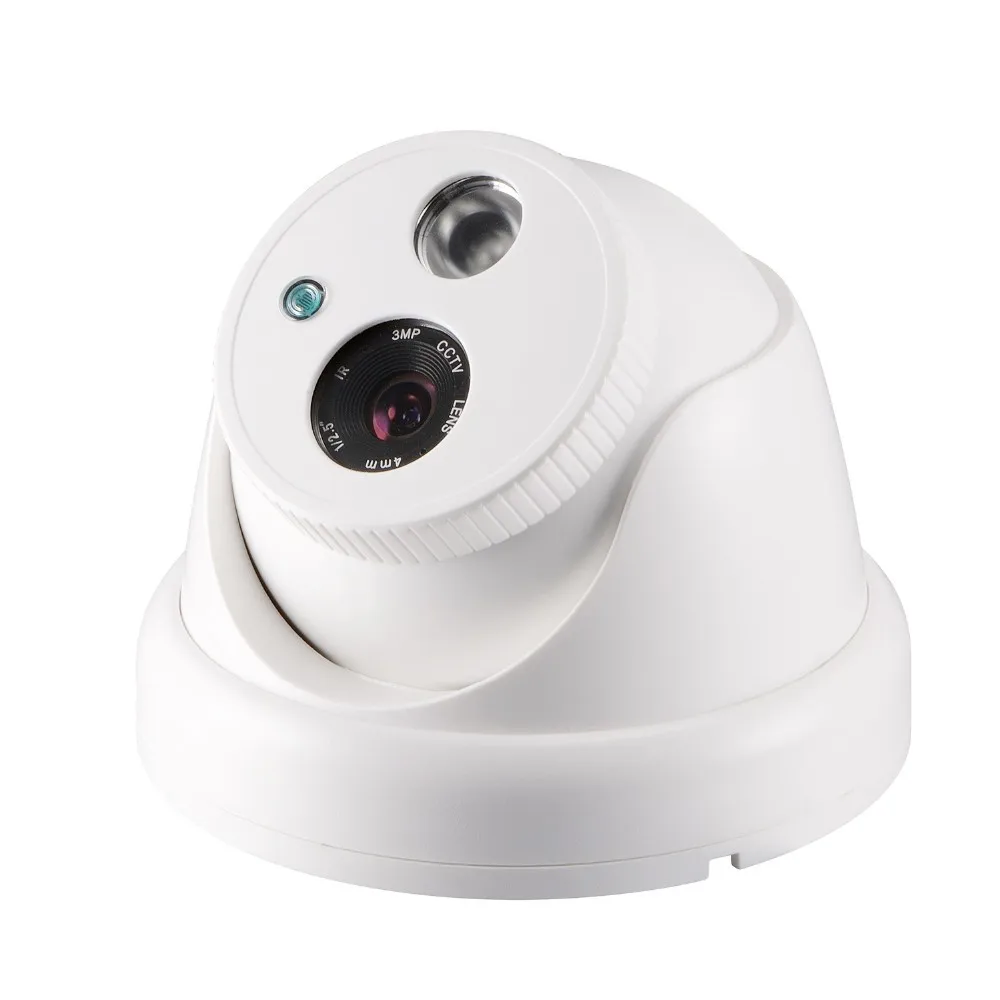 Besder внутренняя аудио ip-камера 720P 960P 1080P(SONY IMX291) Крытая купольная камера видеонаблюдения IP DC 12V 48V PoE опционально
