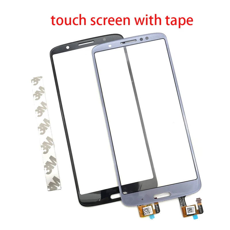 5pcs/lots For Motorola Moto G6 Plus Touch Screen TouchScreen Sensor Digitizer Glass Panel replacement