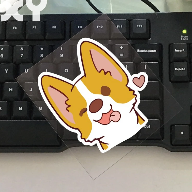 

Welsh Corgi Dog Stickers Car Stickers on Car Styling Laptop Sticker Decal Motorcycle Truck Auto Sticker Decals