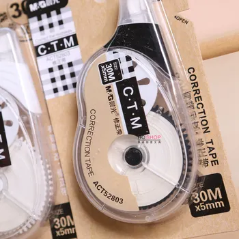 

Practical Correction Tape Roller 30m Long White Sticker Study Office Stationery Tool ACT53502 ACT52801 ACT52803