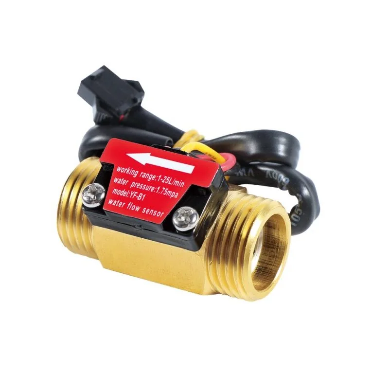 Buy G1/2" DN15 Water Flow Sensor 1 25L/min Copper