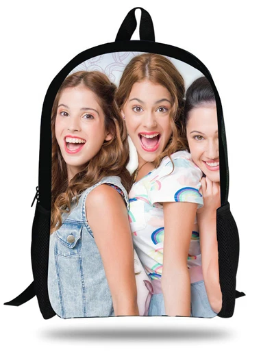 16-дюймовый Mochila школьный детский рюкзак 1D One Direction мешок школы для девочек для подростков, одежда для девочек и мальчиков, верхняя одежда с принтом «сумкой» Mochila Escolar Infantil - Цвет: Розовый