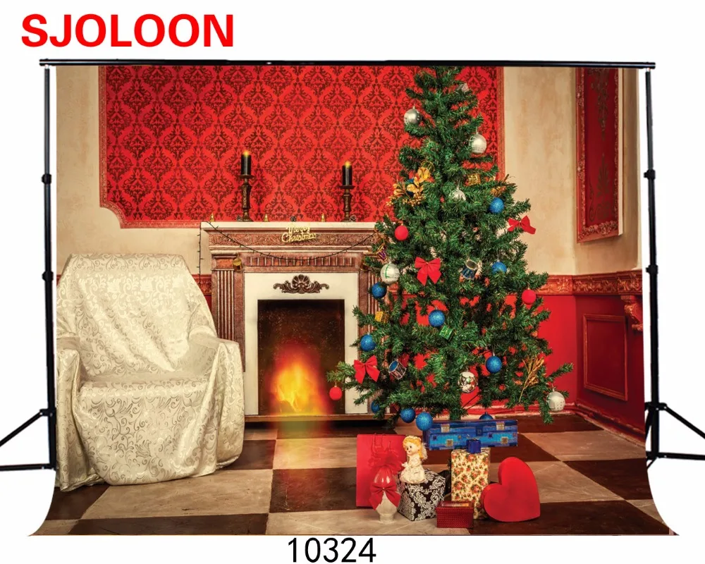 New Christmas tree indoor background Christmas backdrops photography Photo backdrop Christmas Backgrounds christmas 300x200cm photography backdrops christmas indoor christmas atmosphere 5x7ft 1 5x2 2m studio photo backdrop zj