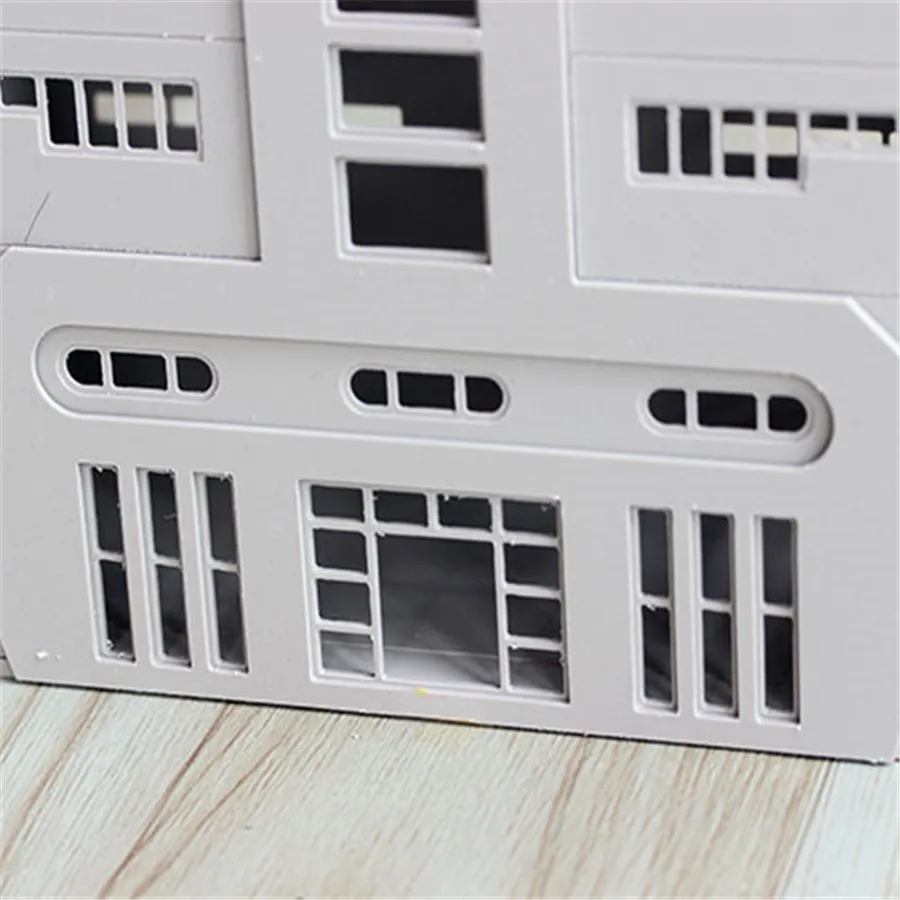 architecture n scale model  building kits toy07