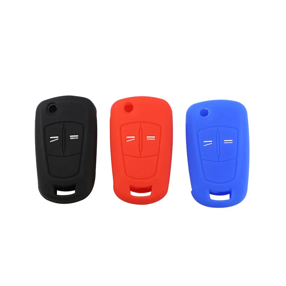 

Color My Life Silicone Car Key Protection Holder Cover Bag Key Case for Opel Astra Corsa ADAM Antara Meriva Zafira Insignia
