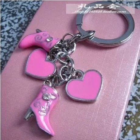 

high heels minion keychain high quality llaveros key finder creative chaveiro feminino portachiavi free shipping wholesale