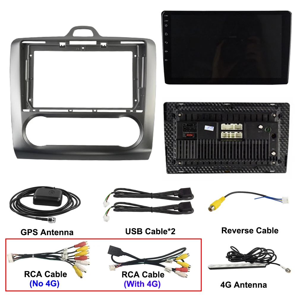 Excellent EKIY IPS 2G+32G Android Car Multimedia Player 4G For Focus 2004-2011 GPS Navigation Stereo Car Radio Video Player Wifi 5