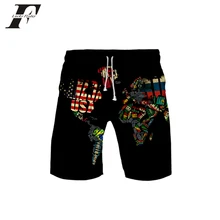 Карта мира 3d шорты мужские/женские Национальные пластины страны раздел летние брюки мужские трендовые мужские шорты Популярные Повседневные Шорты