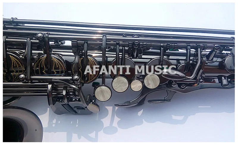 Afanti музыка Eb Тон/электрофорез золото Alto Саксофоны(ase-397