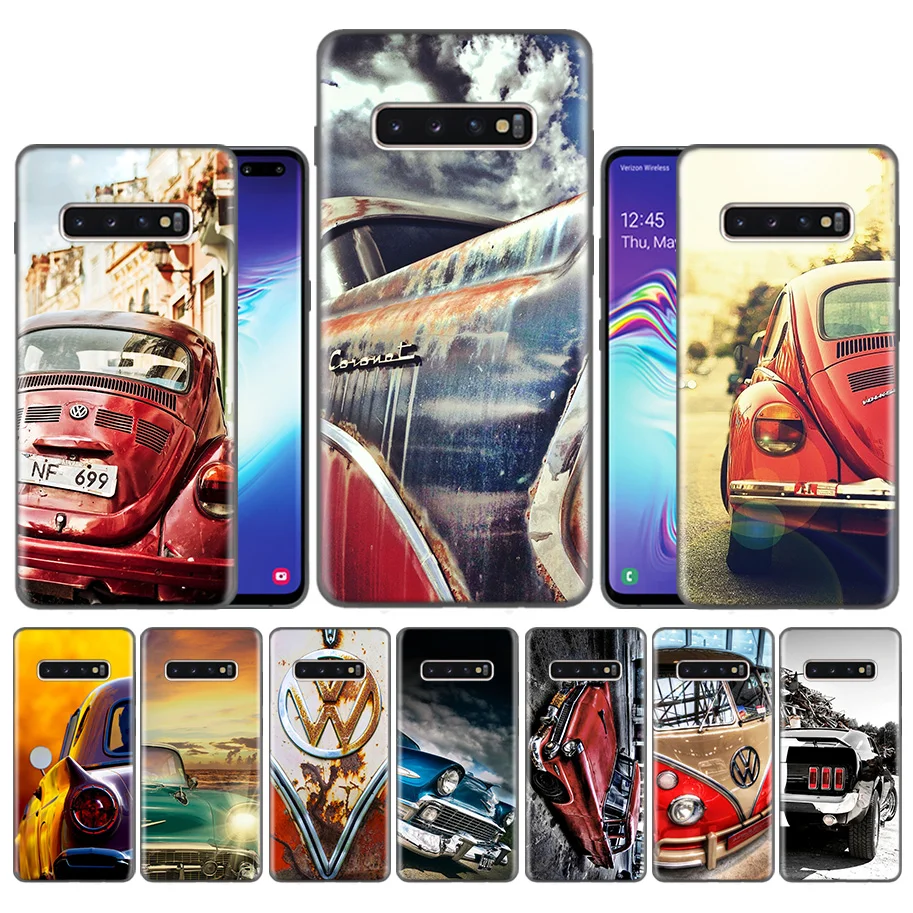 

Capas Case Coque for Samsung Galaxy S10 S9 S8 Plus 5G A30 A50 A70 A40 A20 Note 8 9 10 Cover Carcass Classic Vintage Old Retro Ca