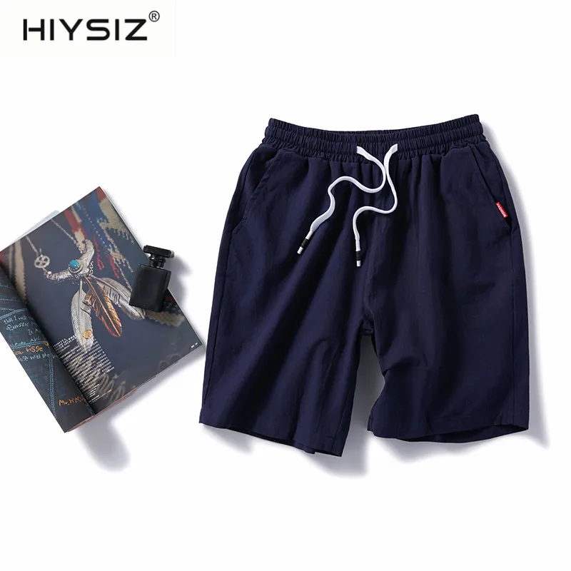 

HIYSIZ NEW SHORTS 2019 men's cargo summer large size casual streetwear Korean version of the shorts fashion Trend M to 5xl ST297