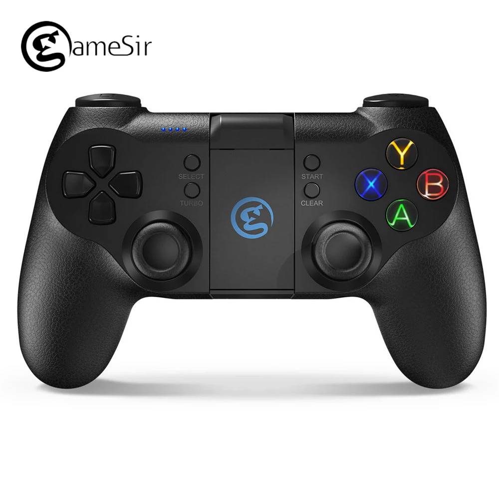 

GameSir T1s 2.4GHz Wireless Bluetooth 4.0 Gaming Controller Gamepad Joystick for Android Devices,Win PC,PS3 System
