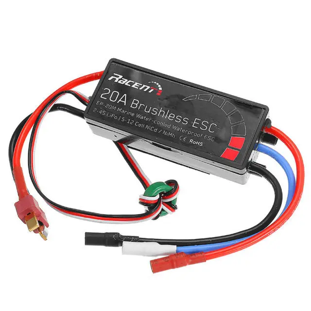 Volantex Racent вектора SR48 водо-и водостойкий бесщеточный ESC 20A | Игрушки и хобби