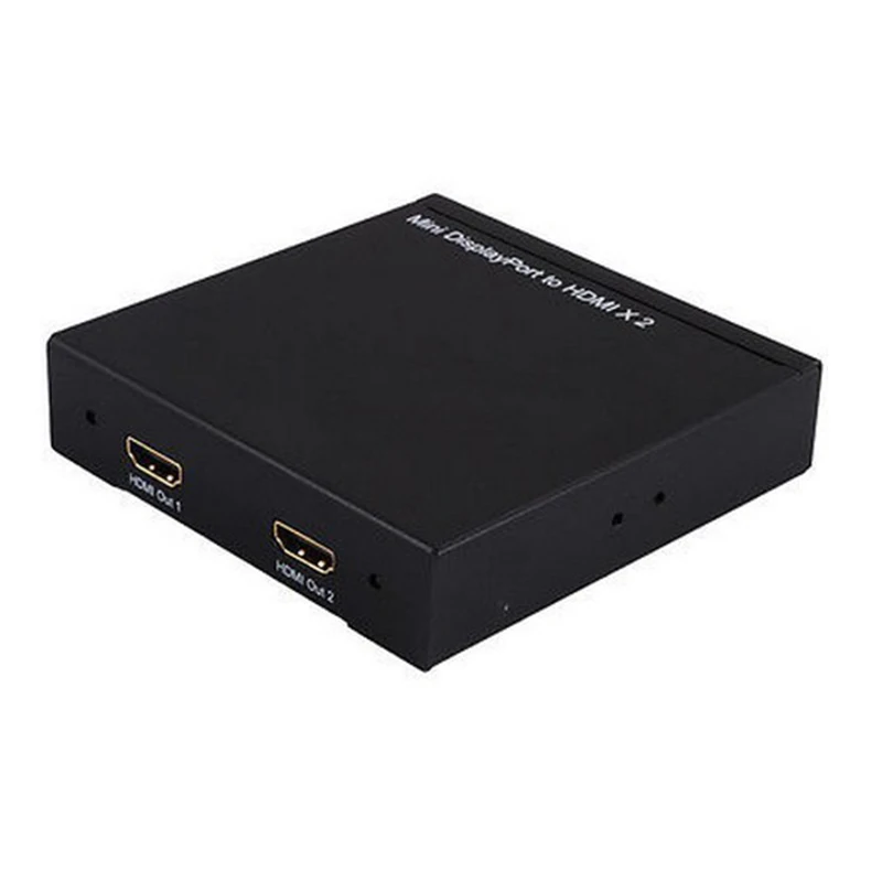 Разветвитель Mini Dp в HDMI мини DisplayPort 1X2 разветвитель для apple macbook pro air|mini dp|hdmi splittermini
