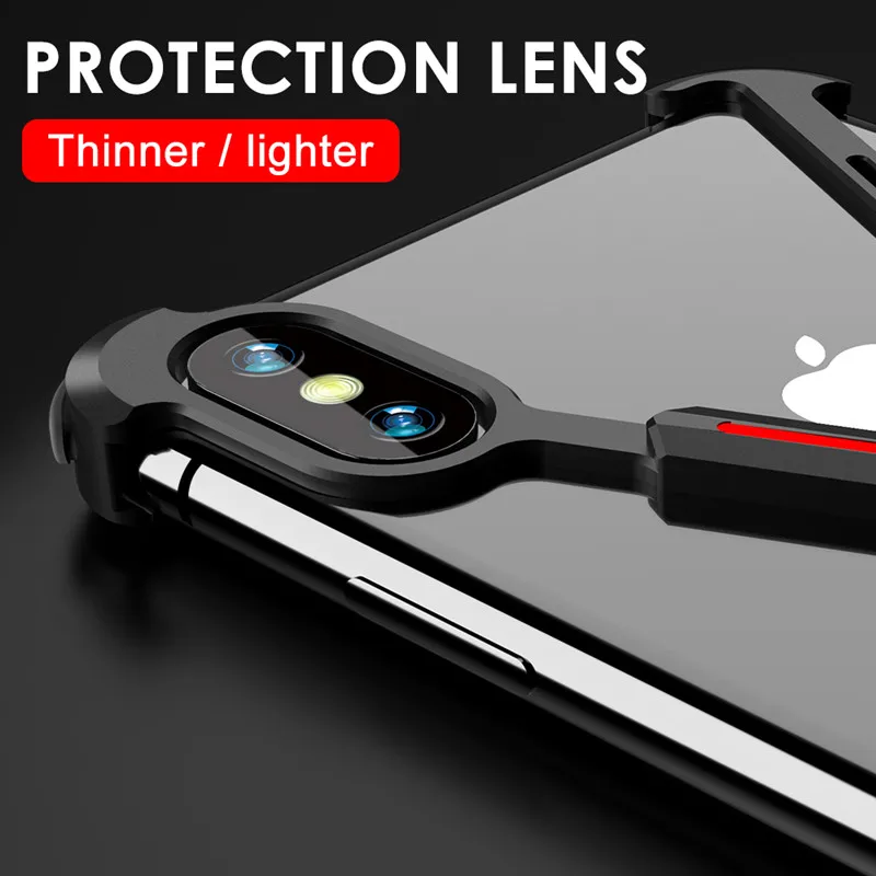 Чехол для телефона R Just X механический армированный чехол iPhone XS задняя крышка Max
