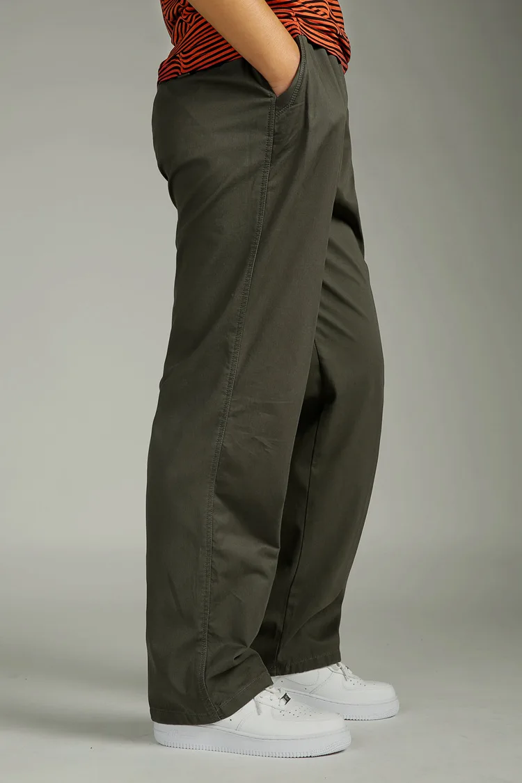 14 Лидер продаж, осенне-зимние щегольские штаны Мужские штаны-ведерки es, большие размеры, хлопковые повседневные штаны, плотные мужские брюки