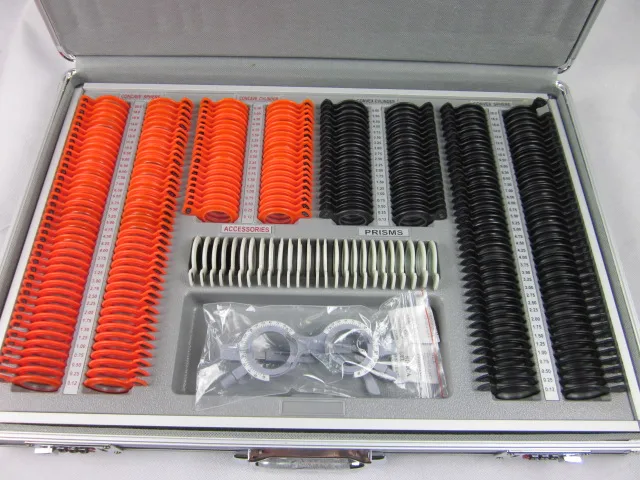 

Trial Lens Set 266 pcs Plastic Rim Optical lenses