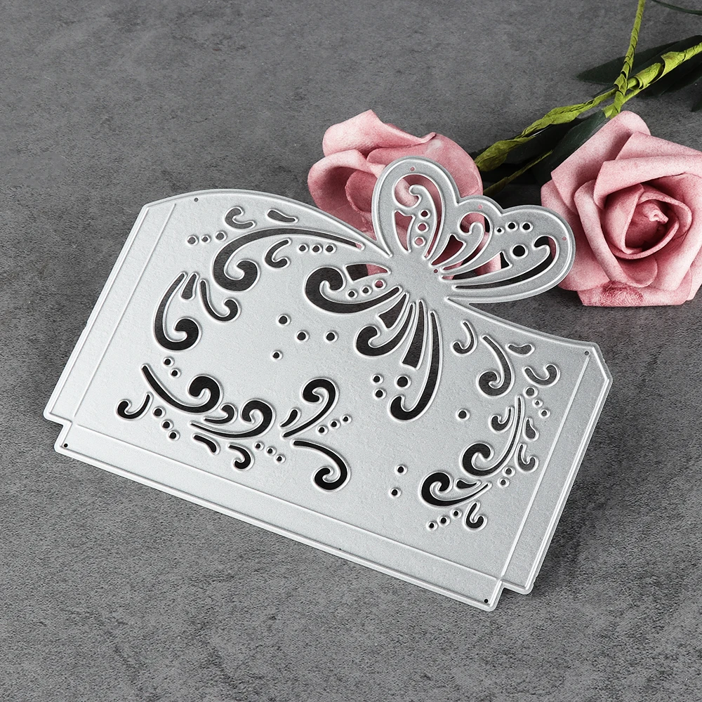 Download New Butterfly Envelope Greeting Card Metal Cutting Dies ...