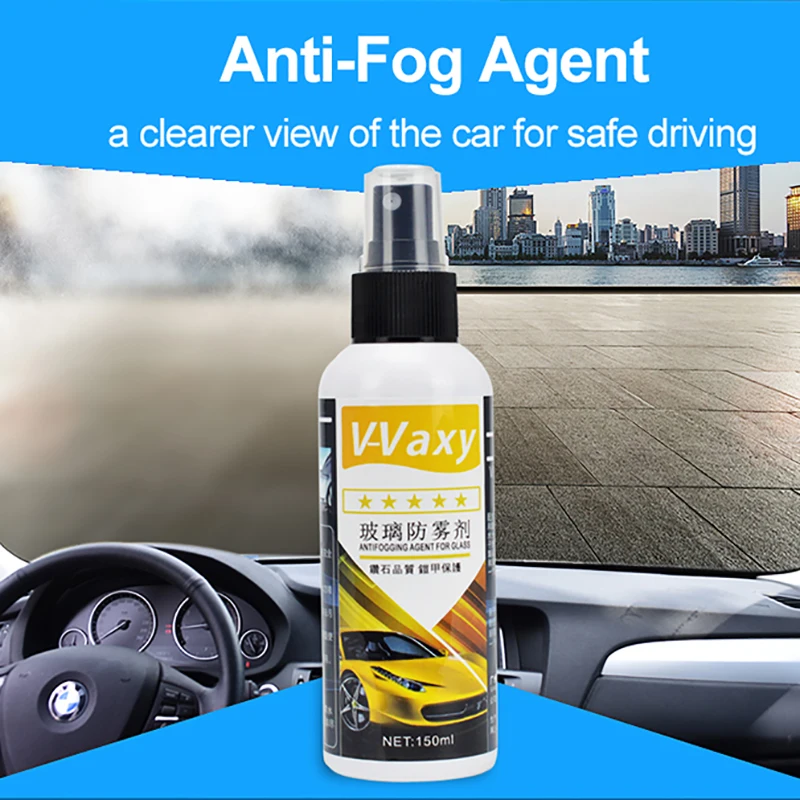 

V-vaxy 150ml Glass Protection Anti-fog Film Rainproof Film Waterproof Spray Agent With Perfect Performance