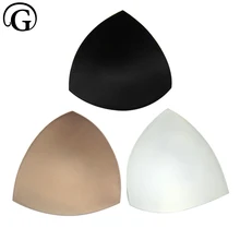 PRAYGER 5 пар съемных подкладки бюстгальтера бикини груди хлопок усилитель пуш-ап бюстгальтеры треугольные вставки Купальник PAD