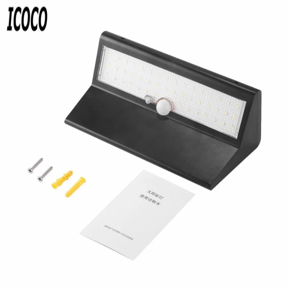 

Outdoor Waterproof Save Energy 46 LED Solar Powered Light Lamp Sensitive Motion Sensor Solar Lamps Garden Landscape Lights