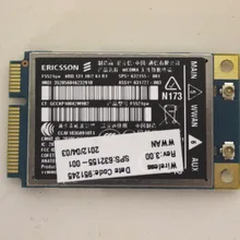 Беспроводной адаптера для разблокирована Ericsson F5521GW 3g WWAN край GPRS GSM HS2340 к оператору сотовой связи HSPA+ 21 Мбит/с модуль для hp 632155-001 аккумулятор большой емкости 8560 P