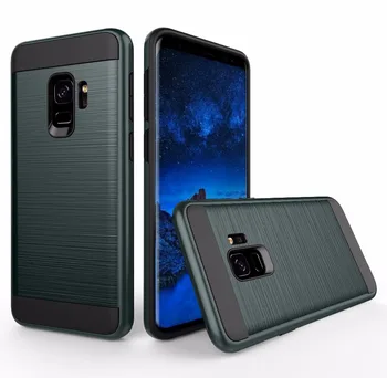 

20pcs/lot Free shipping Wire drawing God War TPU+PC best case cover for Samsung Galaxy J2 Pro J4 J6 J8 2018 skin cover case