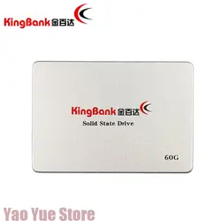 Kingbank KP-330 60 ГБ 60 г 2,5 SATA3 SSD настольных ПК ноутбука сервер 2,5 Internal Solid State Dribe SSD