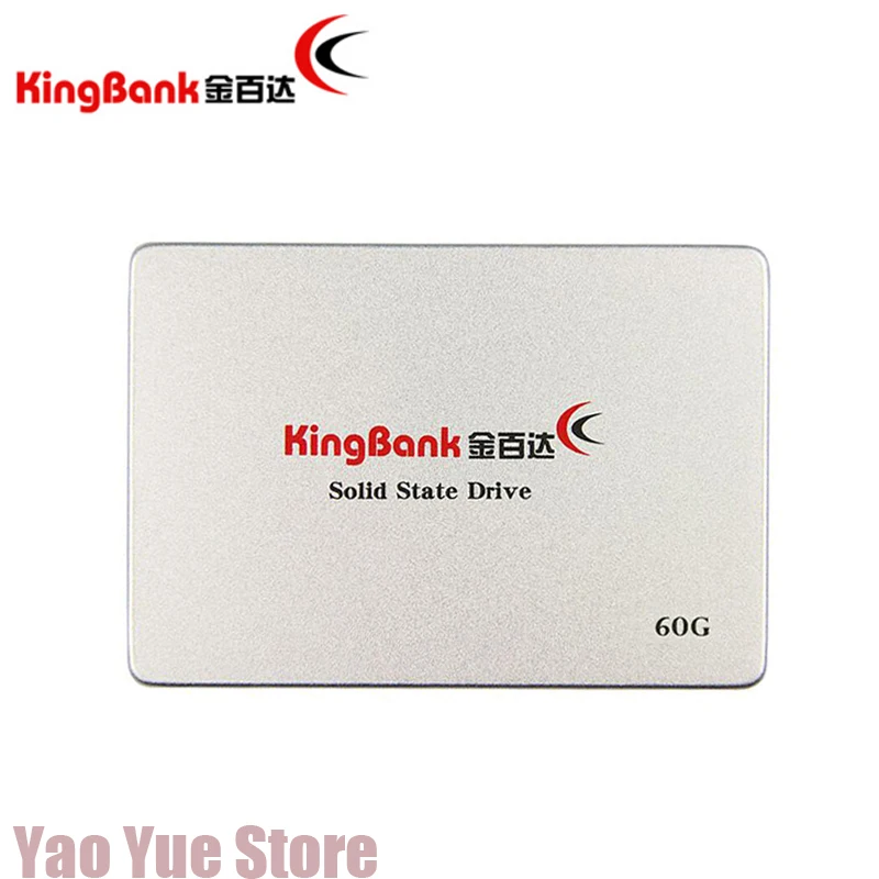 

KingBank KP-330 60GB 60G 2.5 SATA3 SSD PC Desktop Laptop Server 2.5 Internal Solid State Dribe SSD