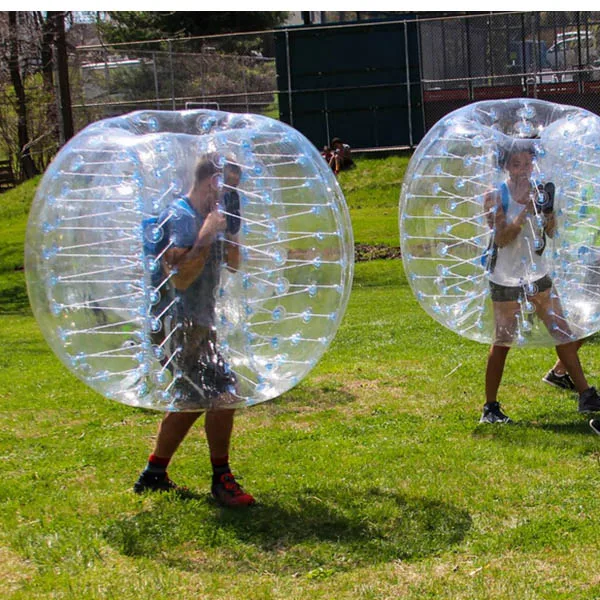 Free shipping 1.0mm PVC 1.8m diameter body bubble soccer equipment