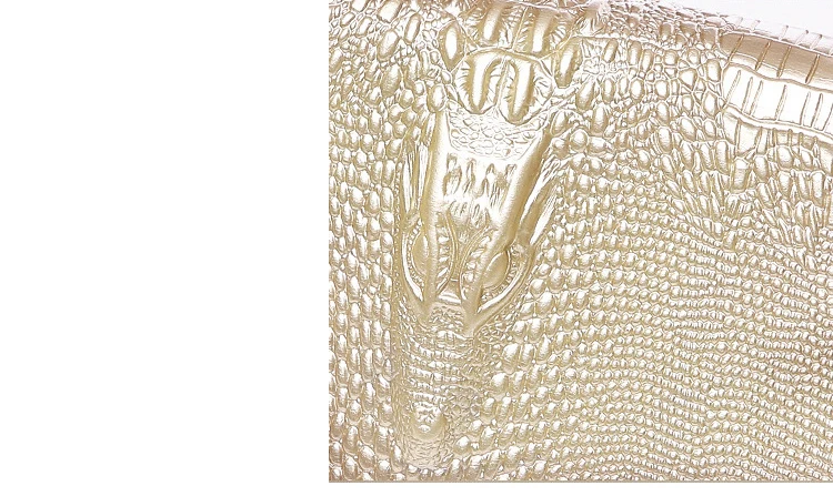 Натуральная кожа крокодила модель сумки Для женщин дизайнер цепи сумки на ремне Дамская мода вечерний клатч роскошные золотые кошелек