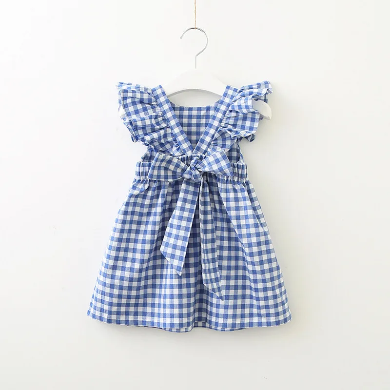 girls blue sundress