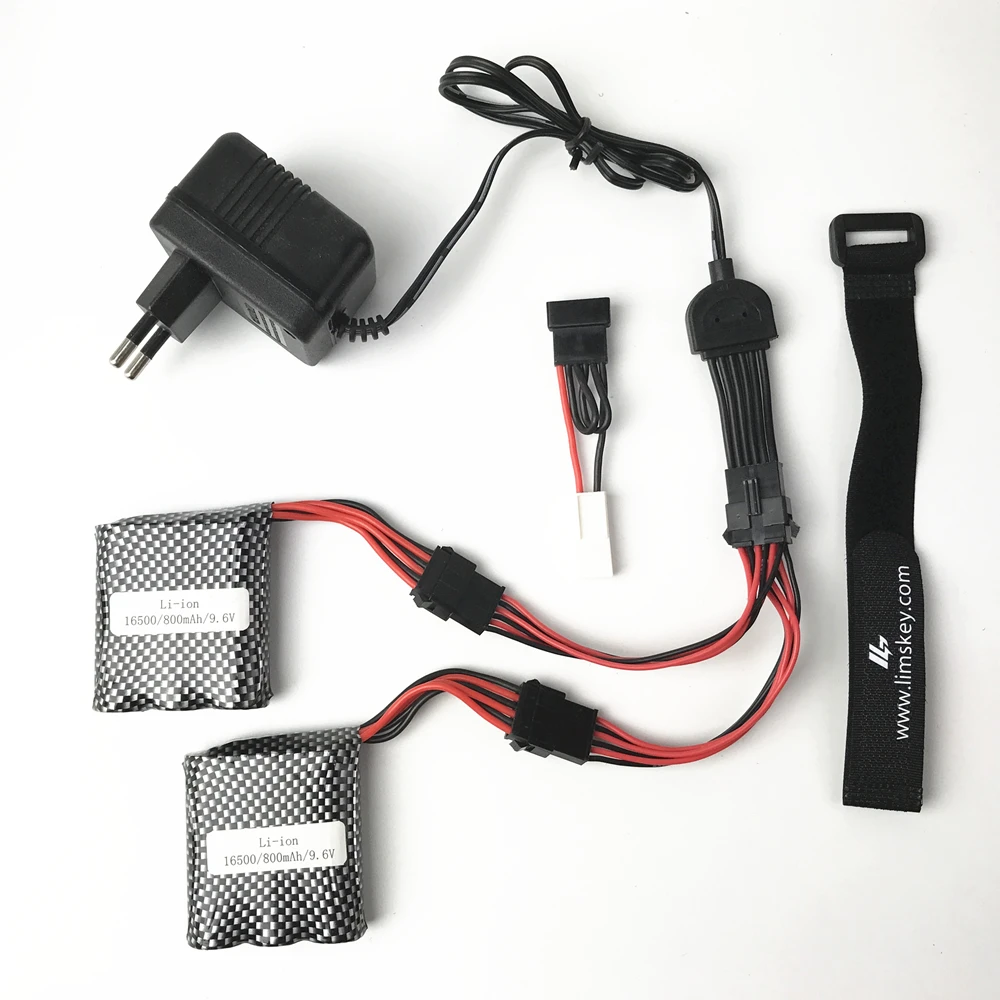 

Original for JYRC S911 9116 S912 RC Car Upgrade spare parts Double battery cable new Battery 9.6V 800mah Battery