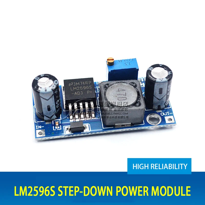 

LM2596S DC-DC Adjustable Step-down Voltage Regulator Power Supply 3A 12/24V to 12/24V to 12/5/3.3V Buck Converter
