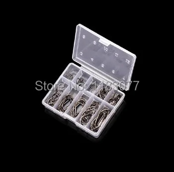 

Lizard Fishing 70Pcs/set Mini order 5sets 3-12# Sizes mixed Metal Strong Sharp hook total 350pcs