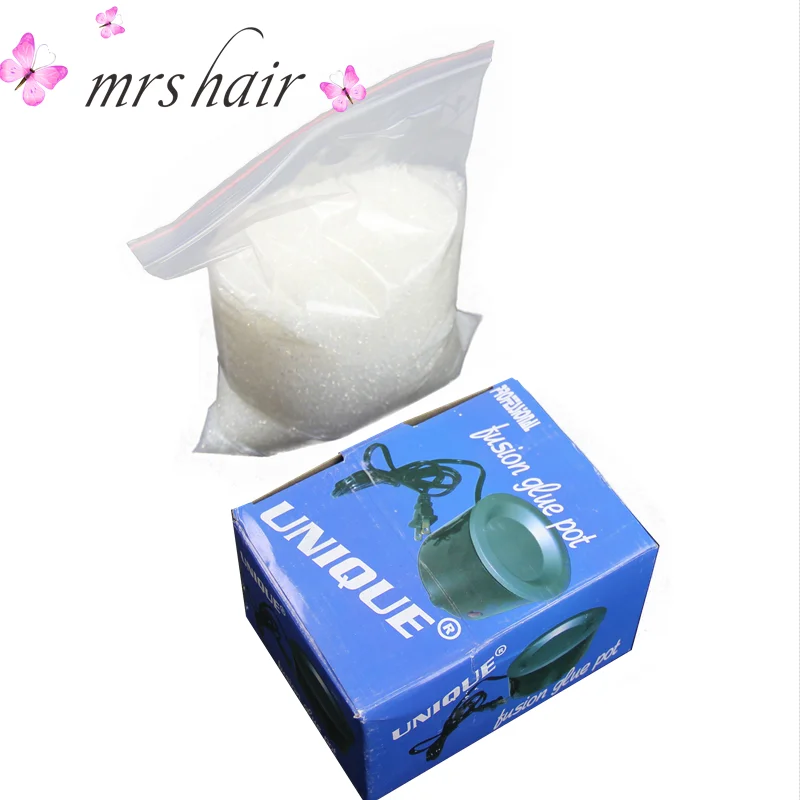 Hot Glue Pot Large Size Constant Temperature Fusion Glue Melting Pot For Fusion Hair Extension