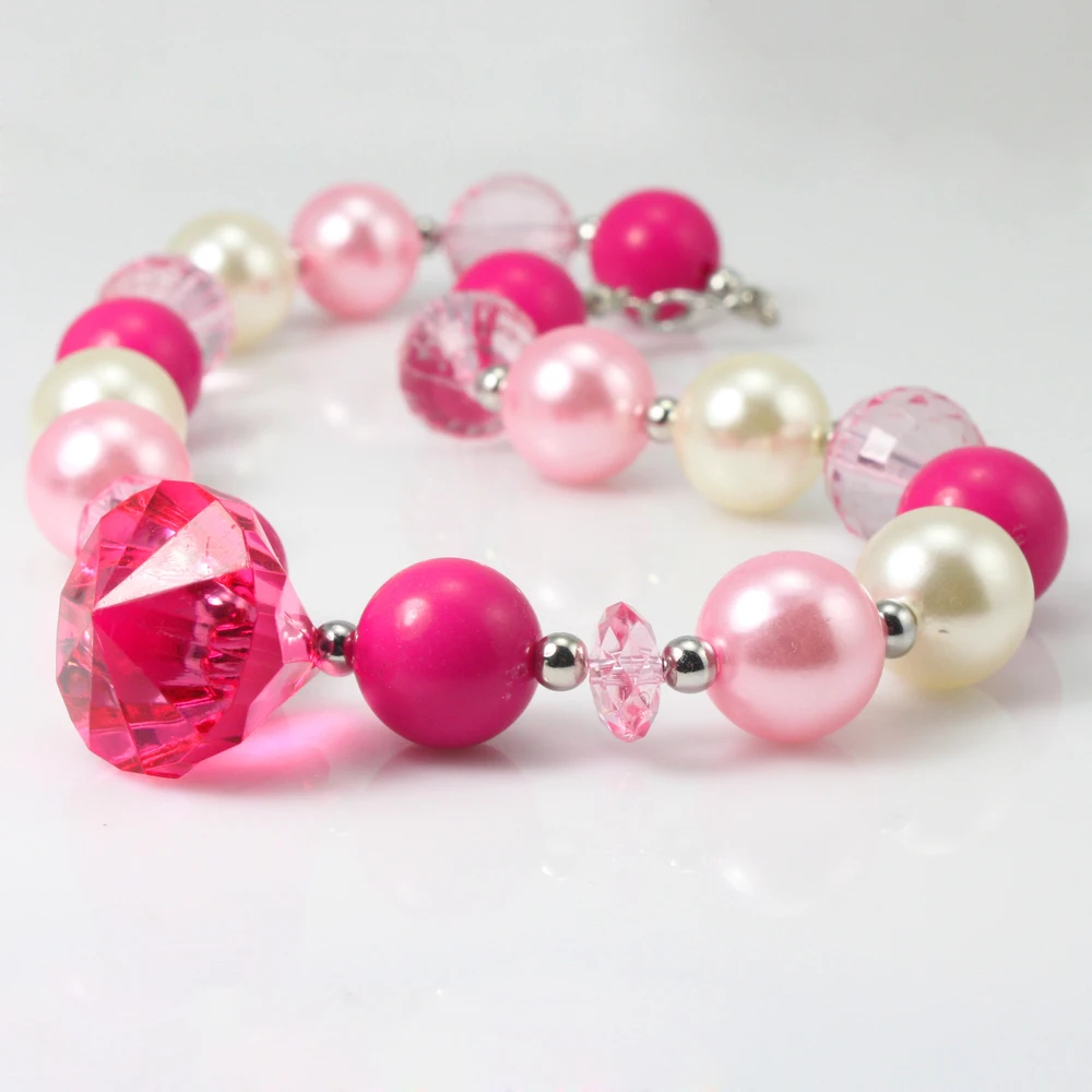 Buy wholesale beautiful chunky baby bubblegum necklace