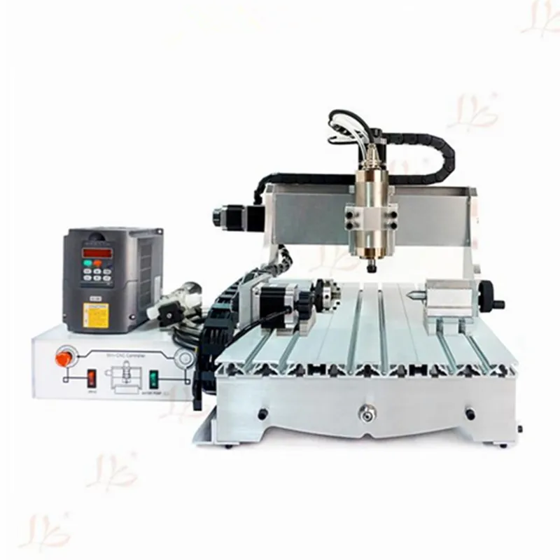 

800W cnc milling machine 3040 water cooled spindle ER11 collet cnc router for metal wood cutting