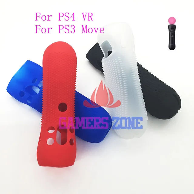 Best Offers For PS3 Move Silicone Case for Sony PlayStation 3 Right Hand Non-slip Cover for PS4 VR Controller
