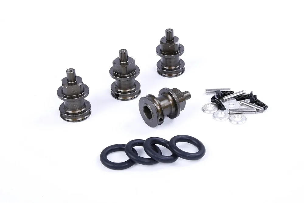 Upgrade Hex Hub set for Losi 5ive T use Big Monster tire fit for LT SLT
