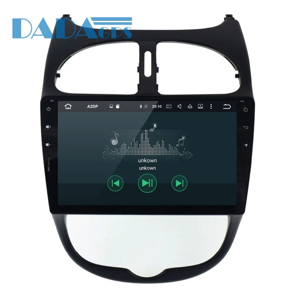 Top Newest Android 9.0 4G RAM Radio Car Stereo GPS Navi no CD DVD Player for Peugeot 206 2000-2016 Vehicle Headunit Multimedia Audio 4 Top Newest Android 9.0 4G RAM Radio Car Stereo GPS Navi no CD DVD Player for Peugeot 206 2000-2016 Vehicle Headunit Multimedia Audio 4