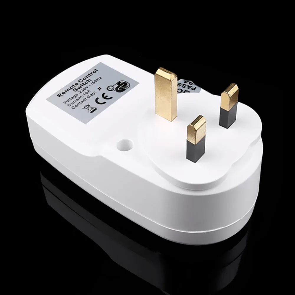 10A Домашний Беспроводной смарт пульт дистанционного управления розетка Plug & Play