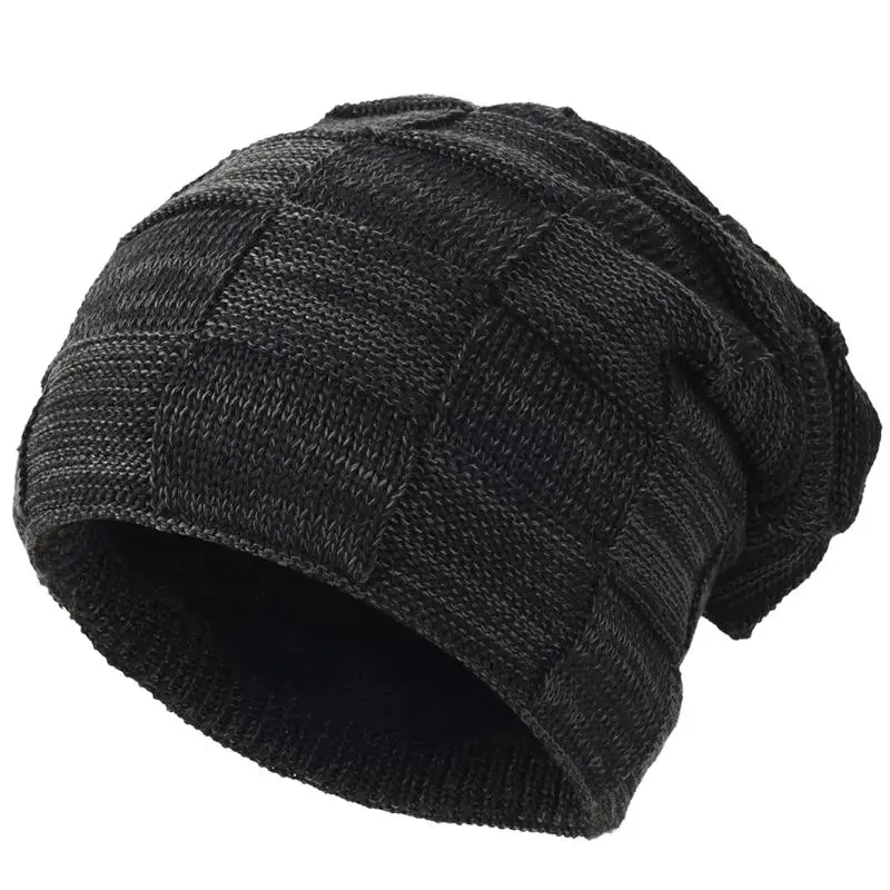 

Vbiger Warm Winter Hat Thick Knitted Hat Soft Skull Beanie Cap for Men Women