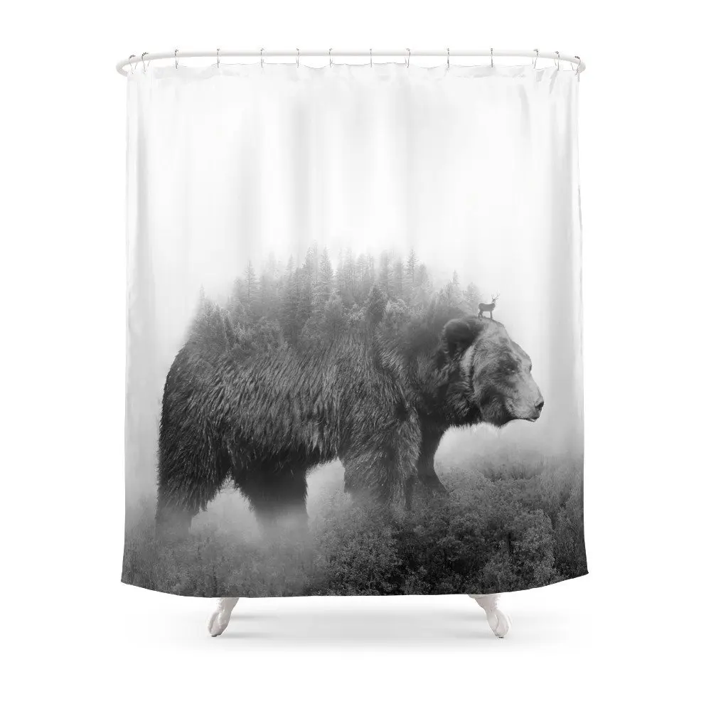 

Eco-friendly Oh Deer Shower Curtain