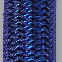 Синяя металлическая полоса трубчатая крошка CYBERLOX 60 ярдов/лот