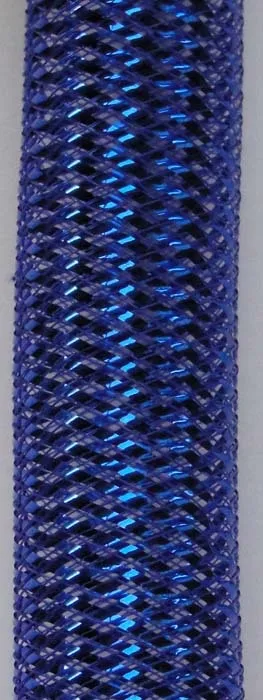 

BLUE METALLIC STRIPE TUBULAR CRIN CYBERLOX 60 YARD/LOT